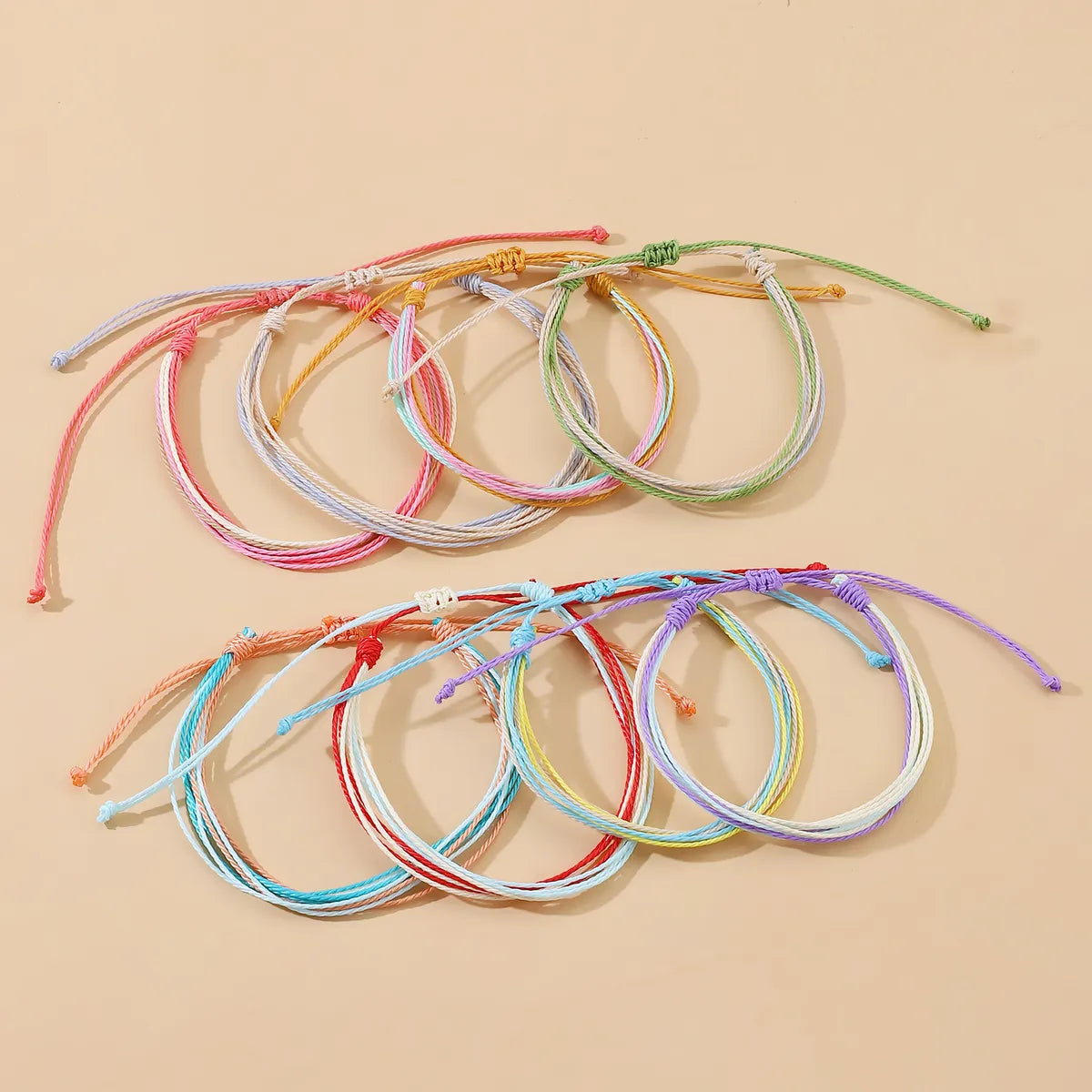 women's bracelets with emerald -Ig Style Simple Style Colorful Cloth Wholesale Bracelets