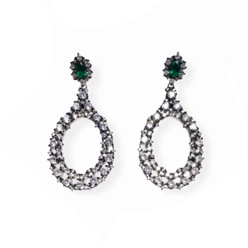 women's earrings with teardrop shape -Elizabeth Earrings