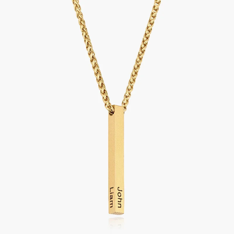 women's necklaces with bold accents -Austin Necklace - Gold