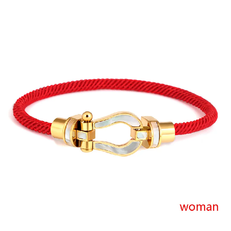 Milan Red Rope (Gold Head) for Women