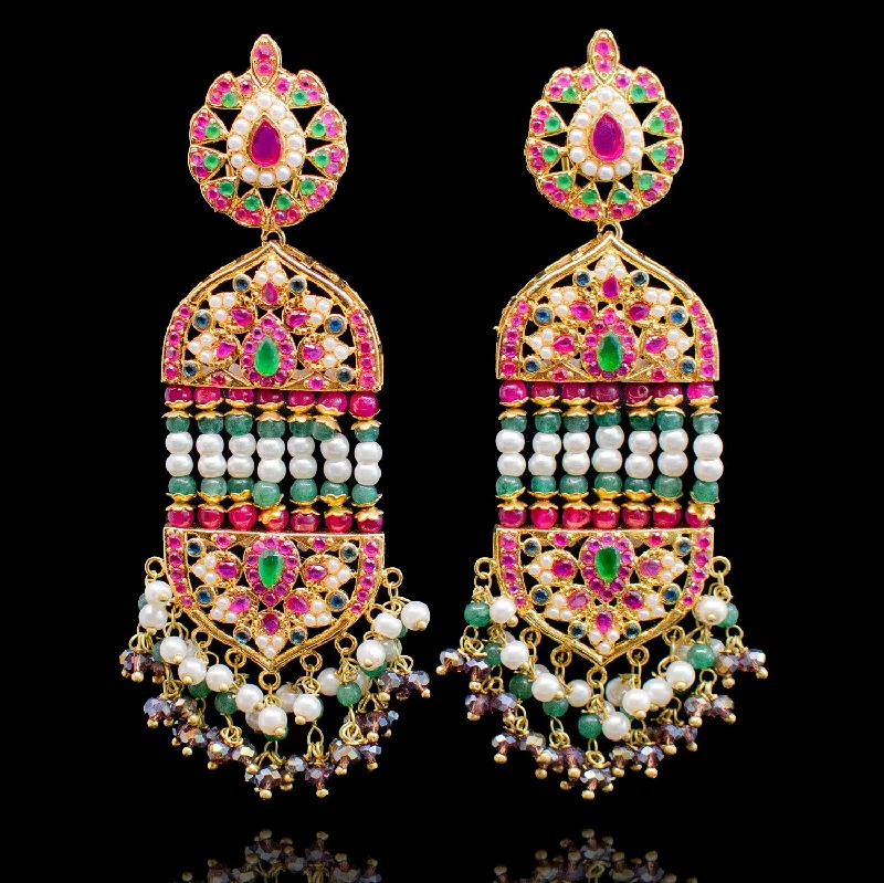 women's earrings with diamond accents -Yusha Earrings