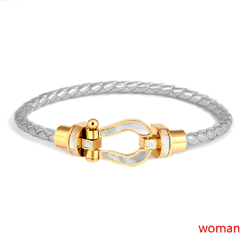 Women's Silver Rope (Gold Head)