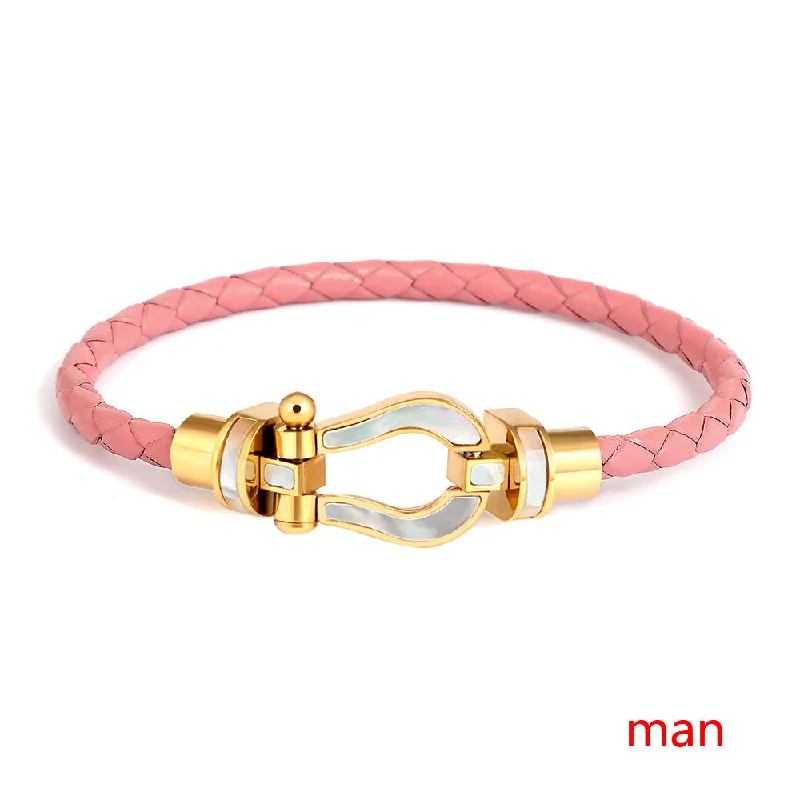 Pink Rope (Gold Head) for Men