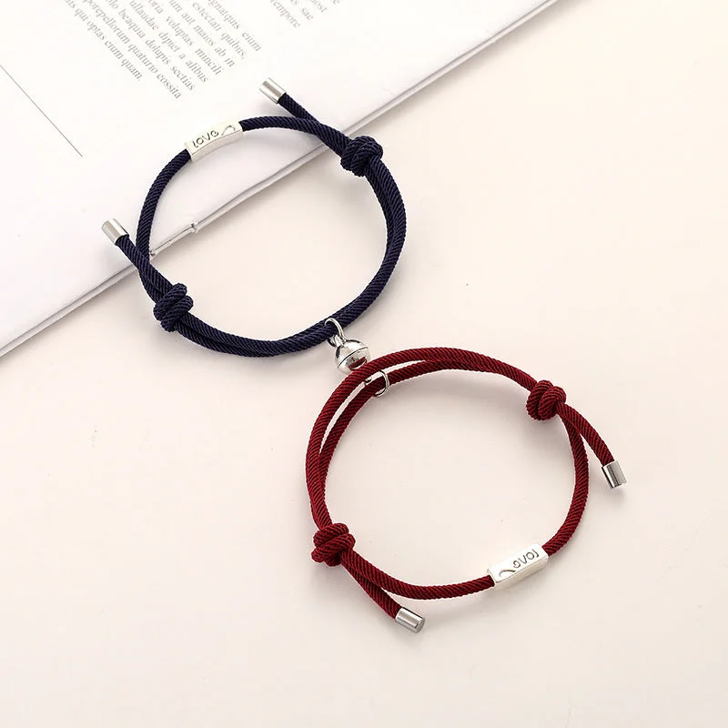 Milan Love Dark Blue and Wine Red Pair