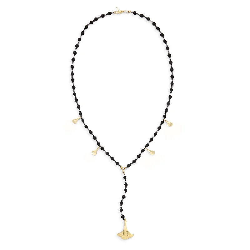 women's necklaces with fancy-cut stones -Ginkgo Necklace