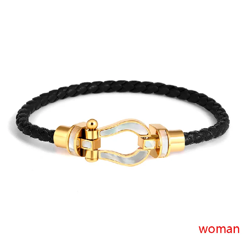 Black Rope (Gold Head) Women's