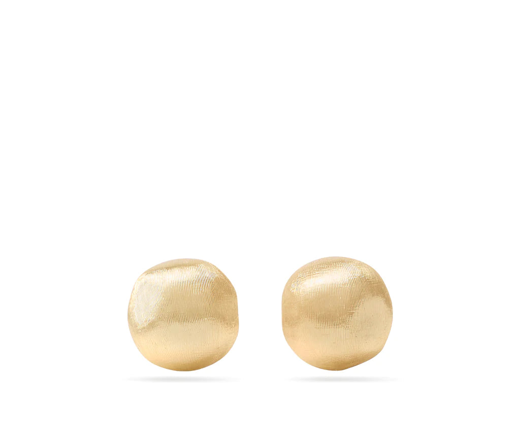 women's earrings with vintage style -Marco Bicego Africa Collection Small Stud Earrings