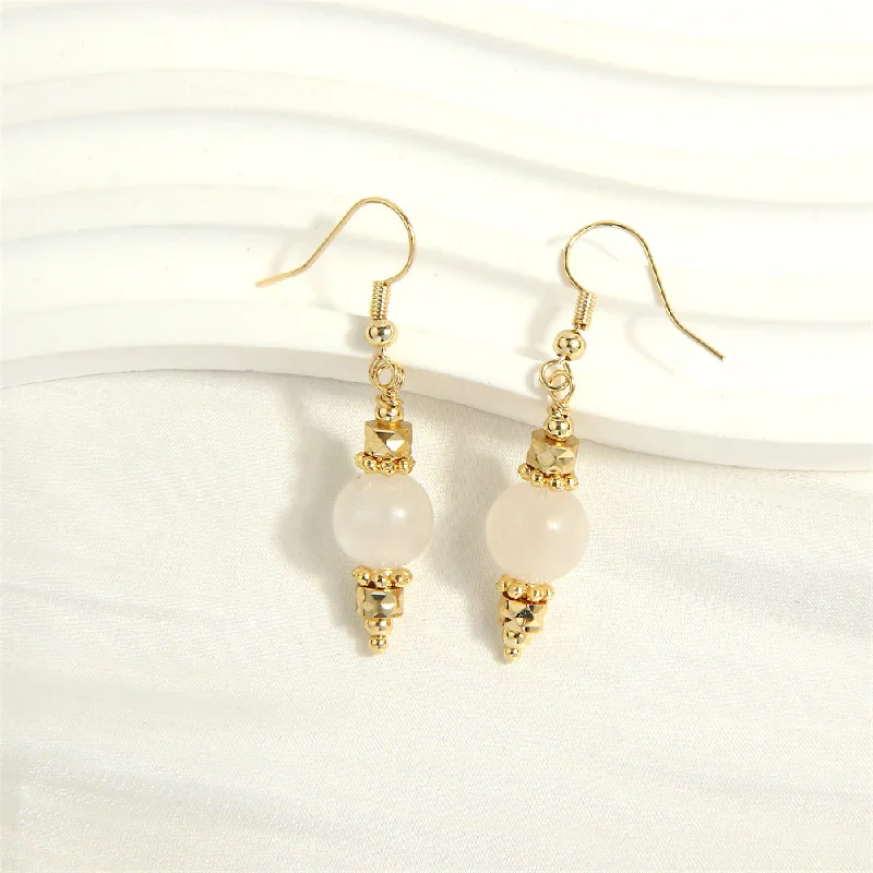 White Moonlight Earrings