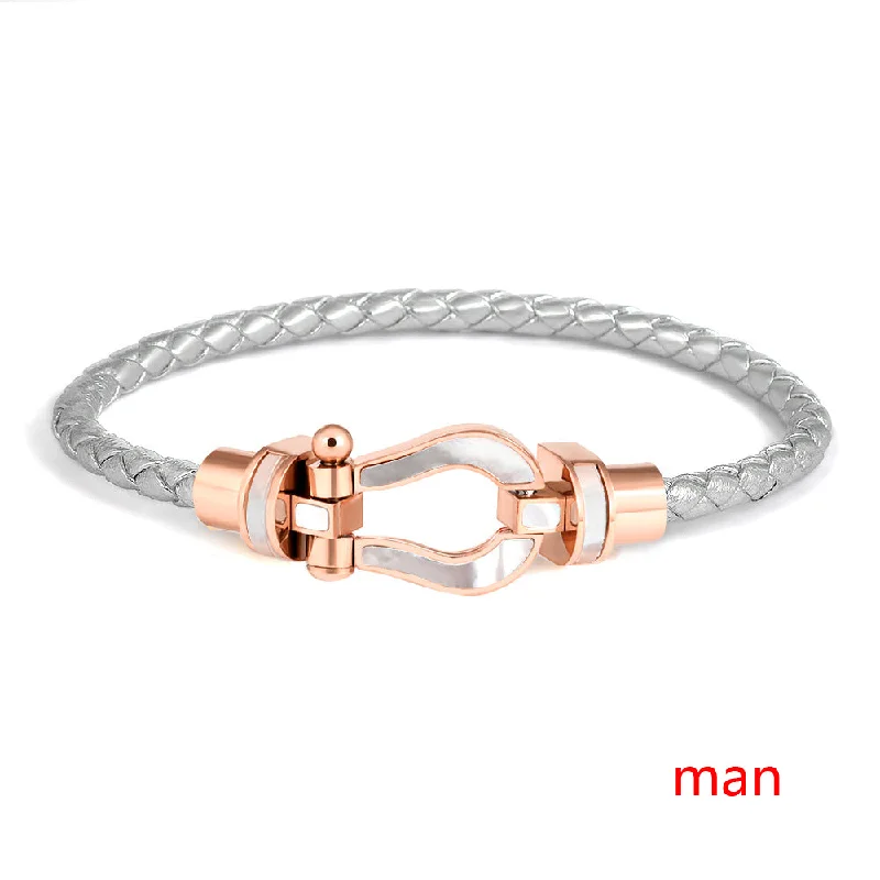 Silver Rope (Rose Head) for Men