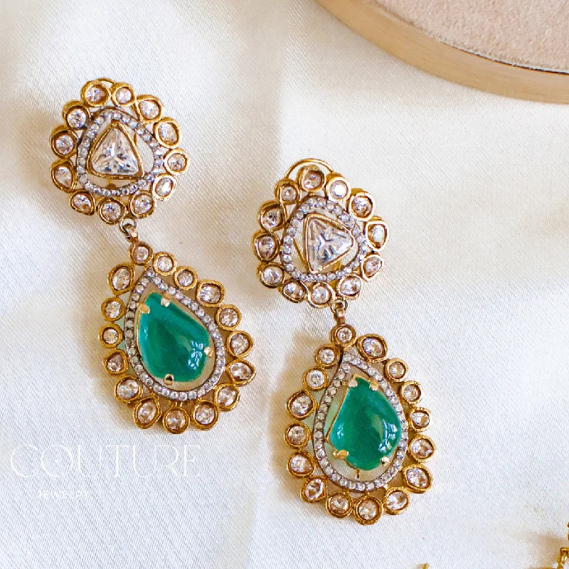 women's earrings with unique style -Vinita Earrings