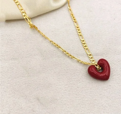 Wine Red Necklace