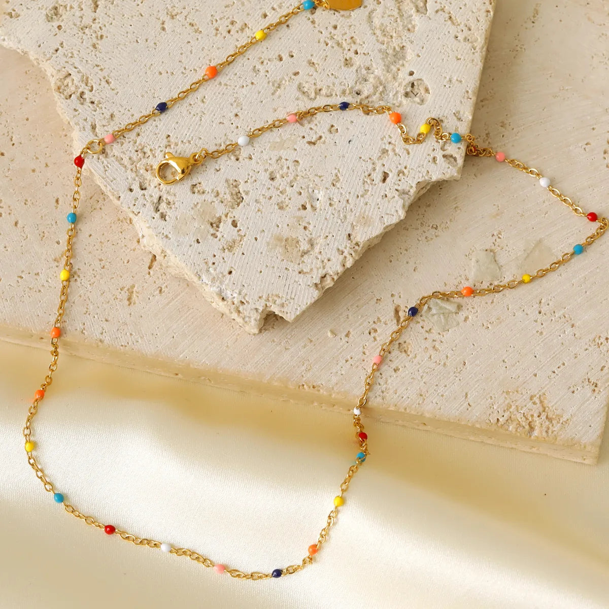 High Color Retention Color Necklace