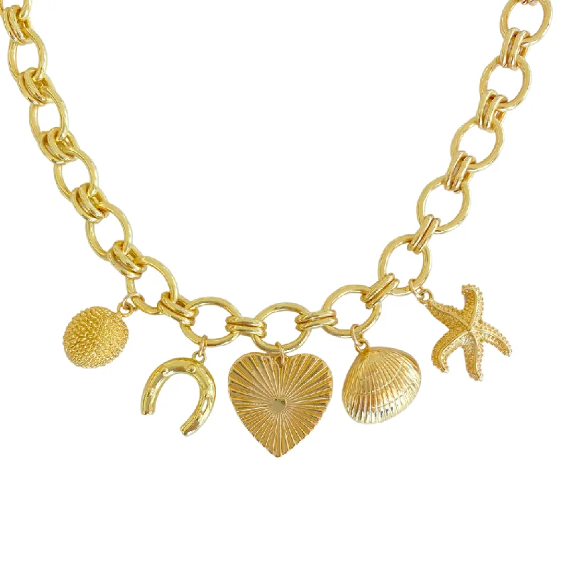 women's necklaces with layered design -Ibiza Necklace