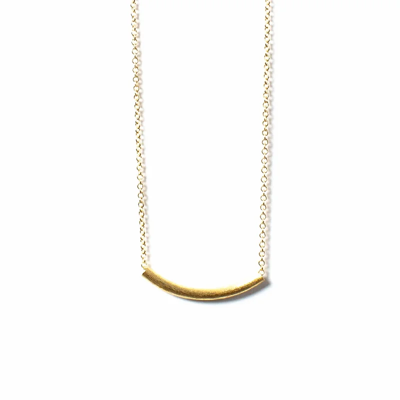 women's necklaces with modern clasp -Curvature Necklace