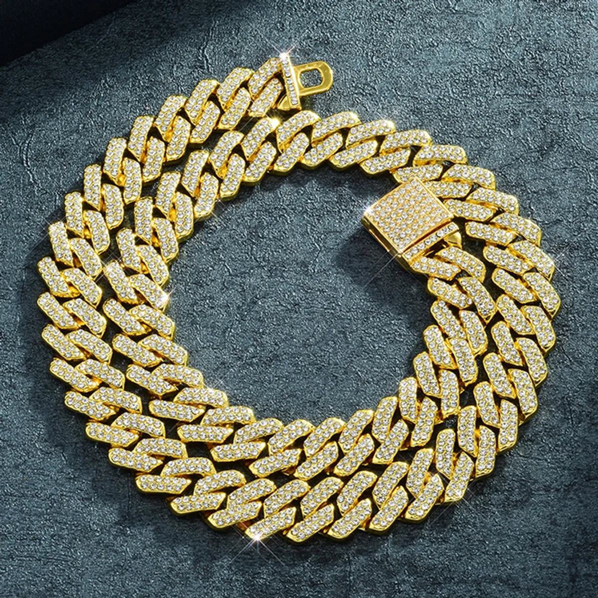 Golden Cuban Link Chain