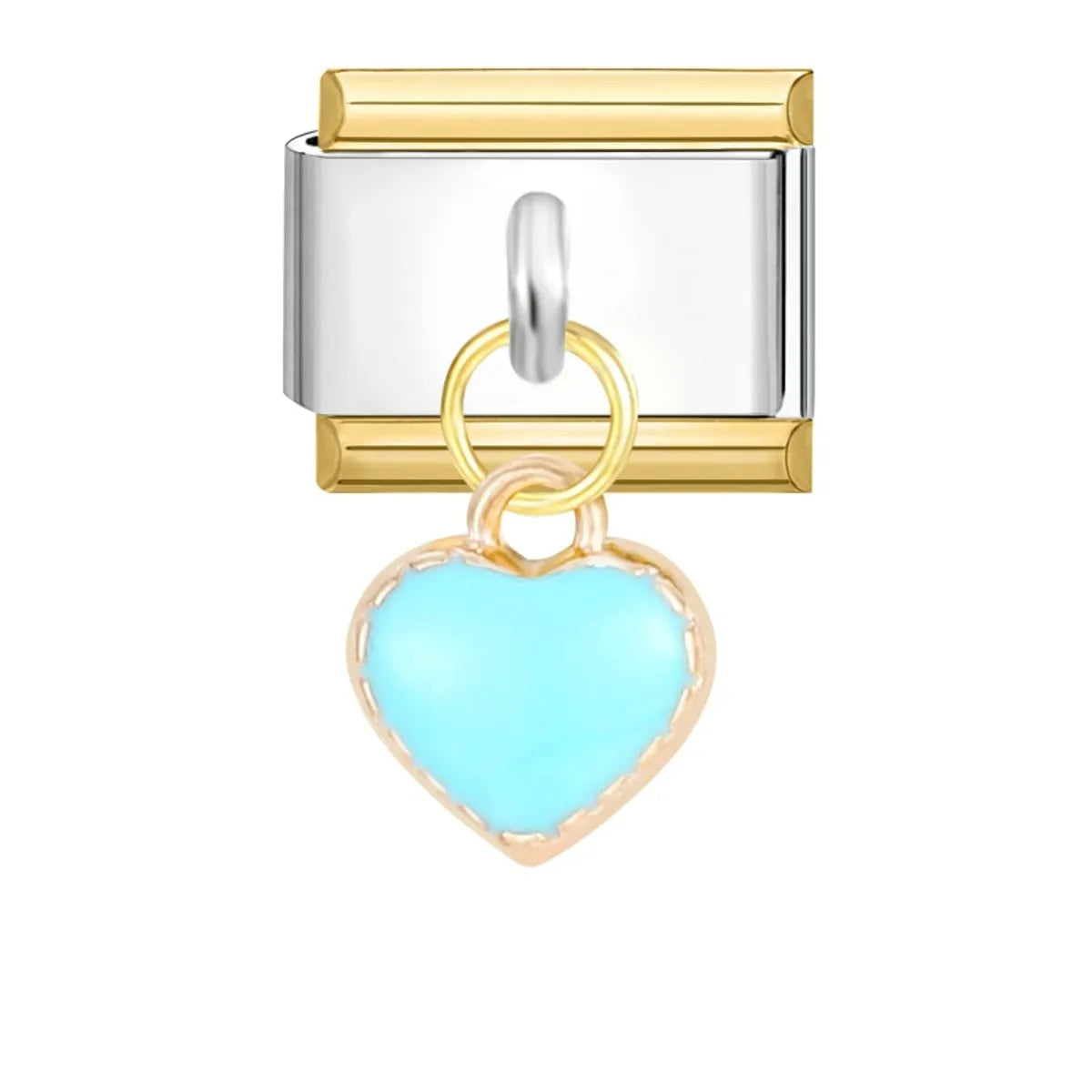 Blue Loving Heart-Pendant