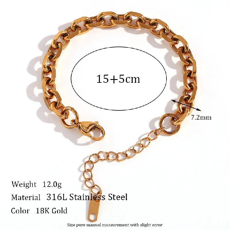 Gold Bracelet-15cm+5cm