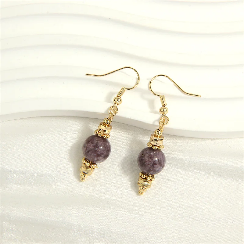 Lepidolite Earrings