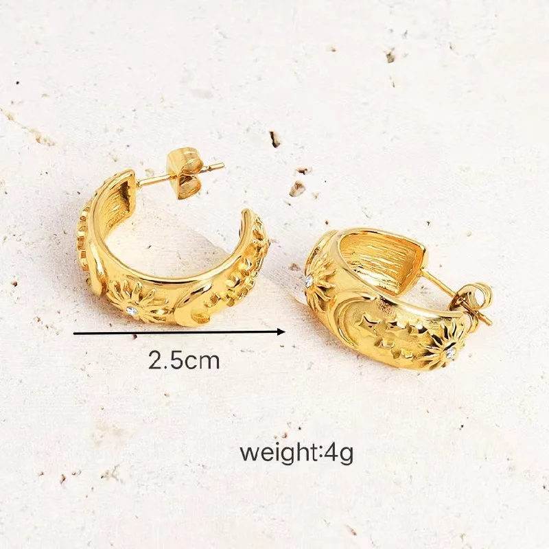 Gold Earrings