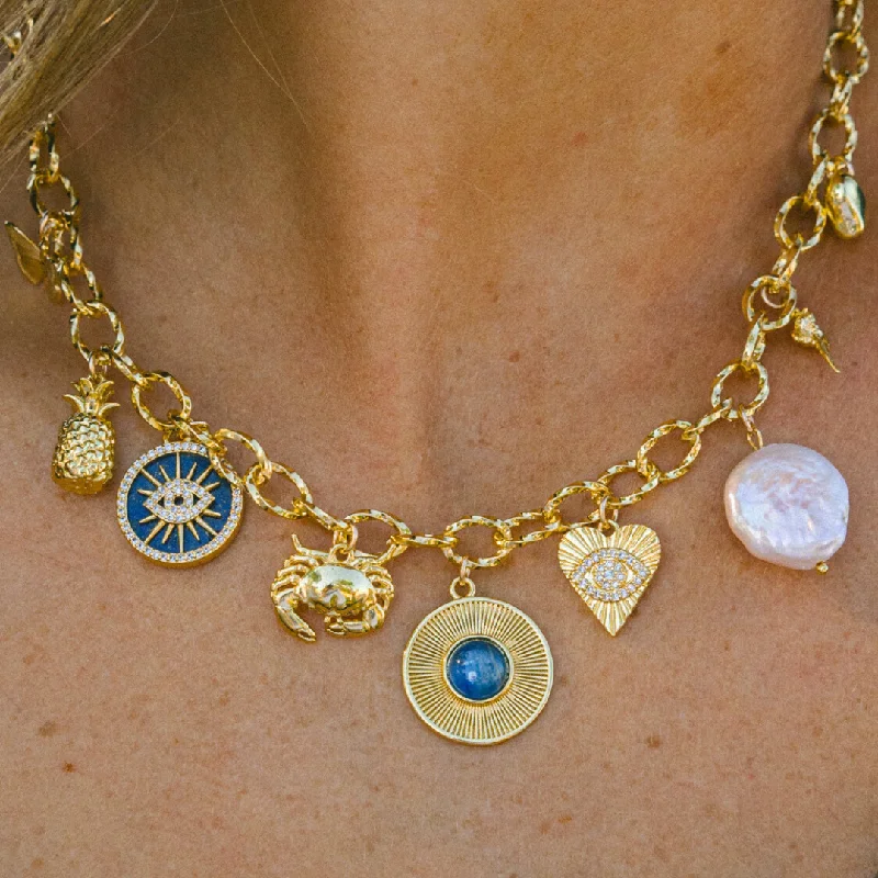 women's necklaces with gold chain -Coastal Glow Necklace