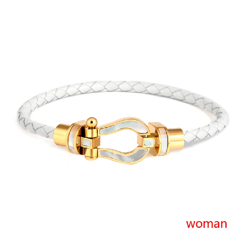 Women's White Rope (Gold Head)