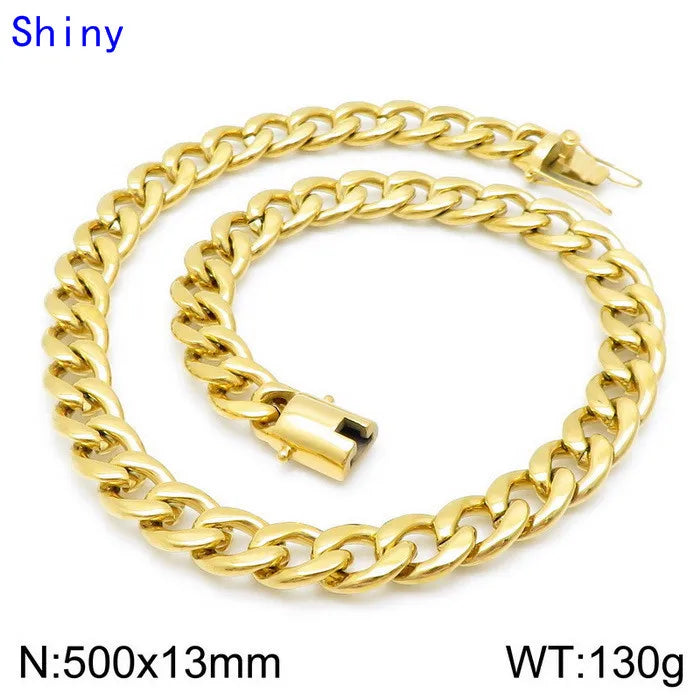 Gold Necklace 50cm