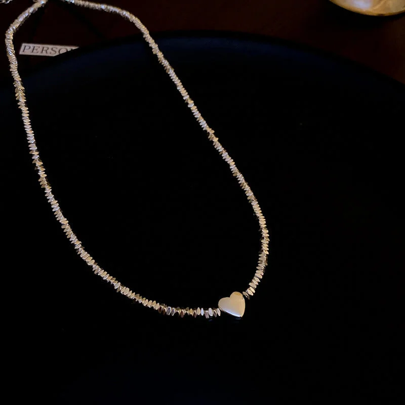 Silver Heart Necklace