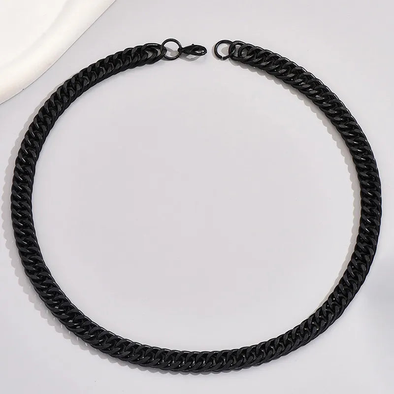 Black Chain Necklace