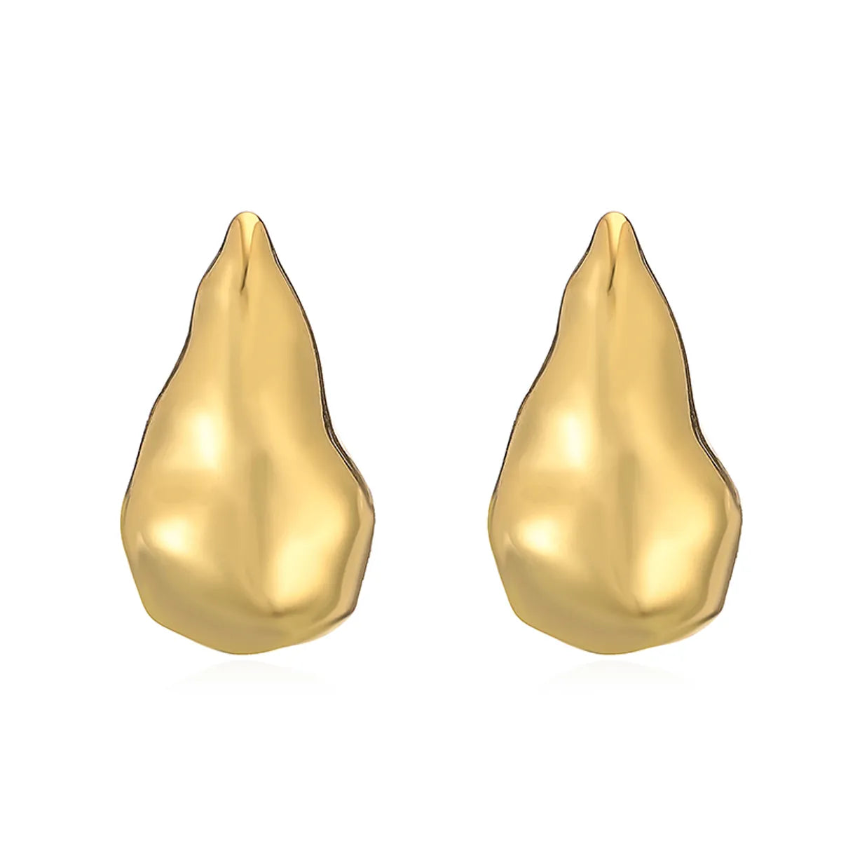 Gold Earrings 1 Pair