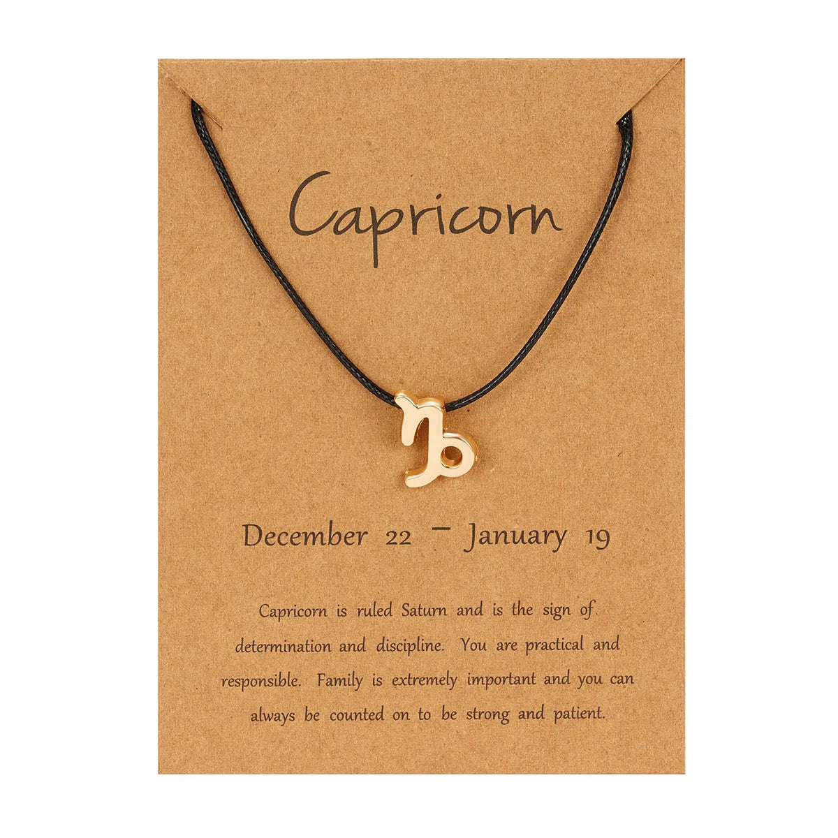 Black Rope-Capricorn