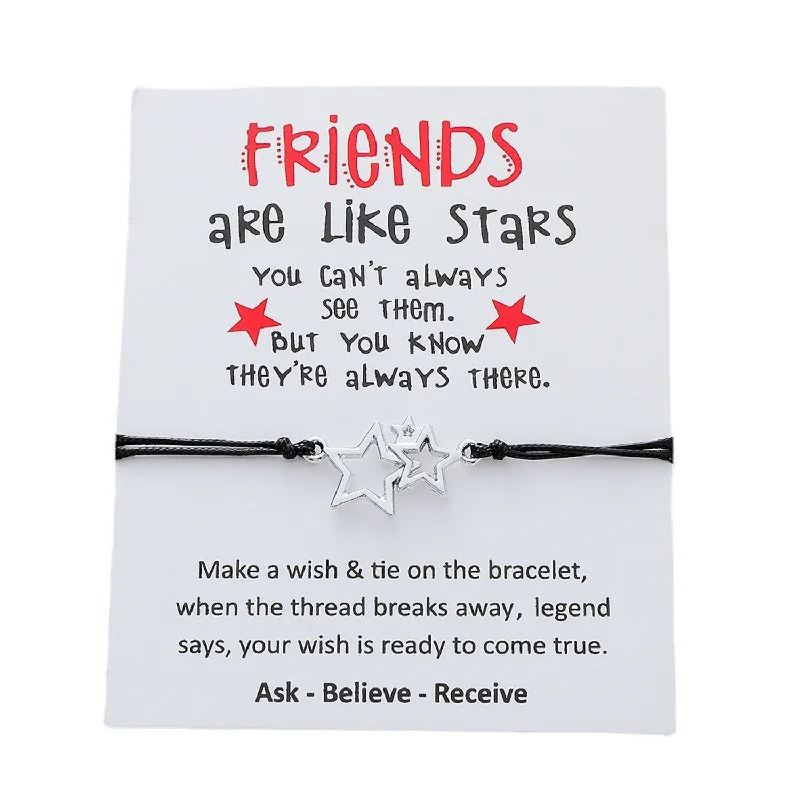 B00151 Friendship White Card