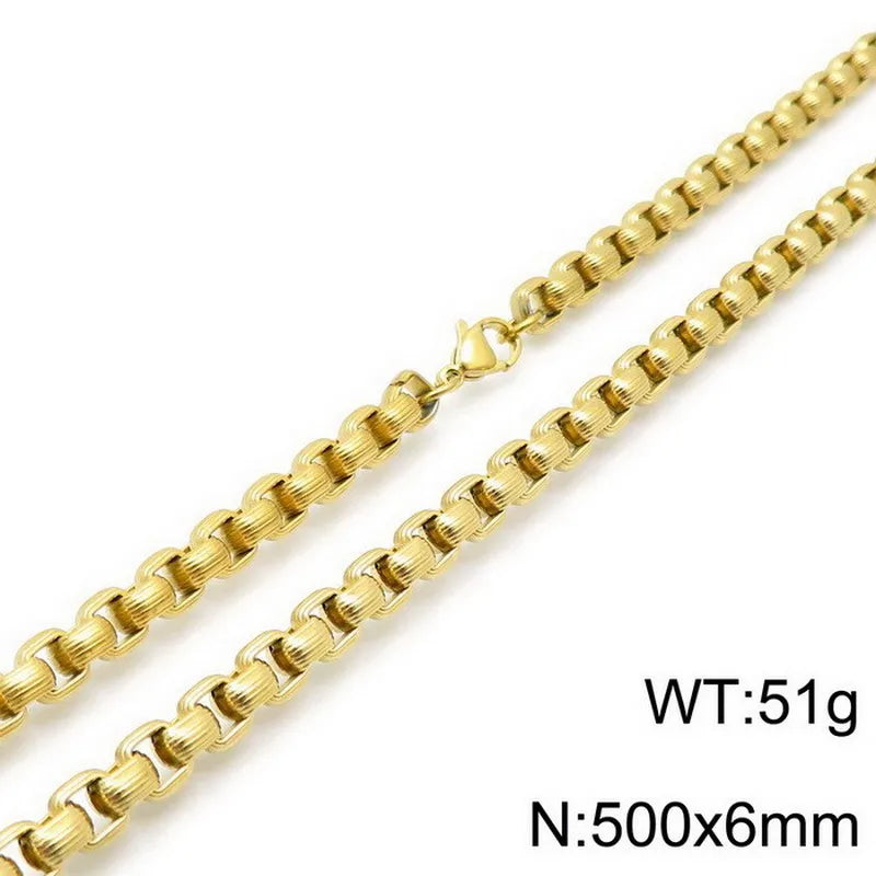 Gold Necklace 50cm