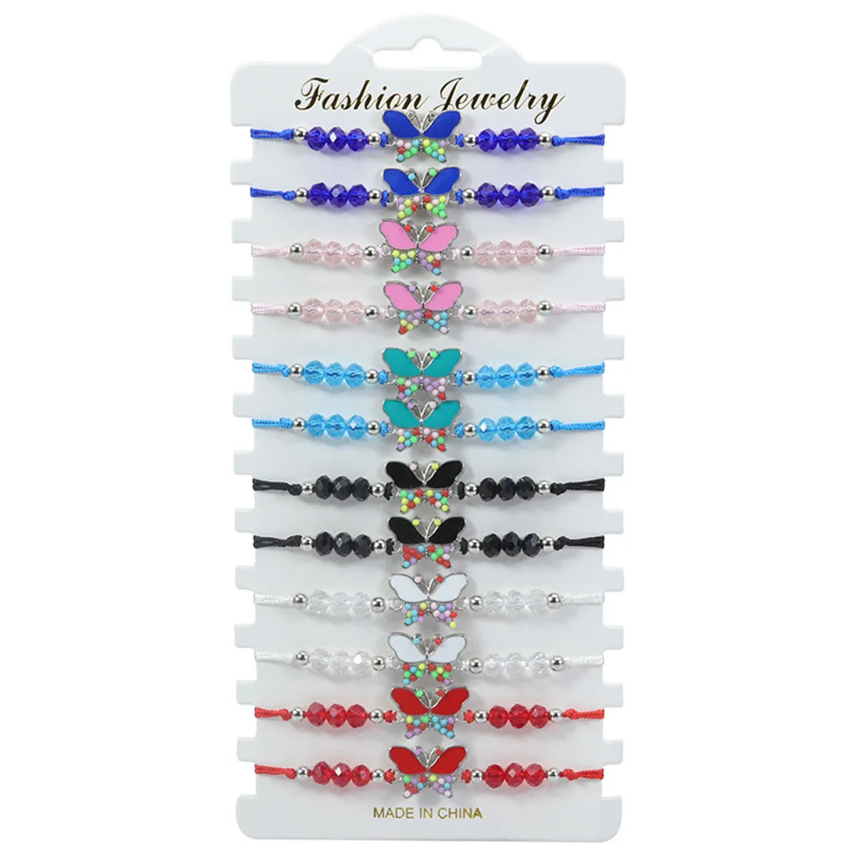 women's bracelets with glittering diamonds -Lady Butterfly Jade Line Women'S Bracelets