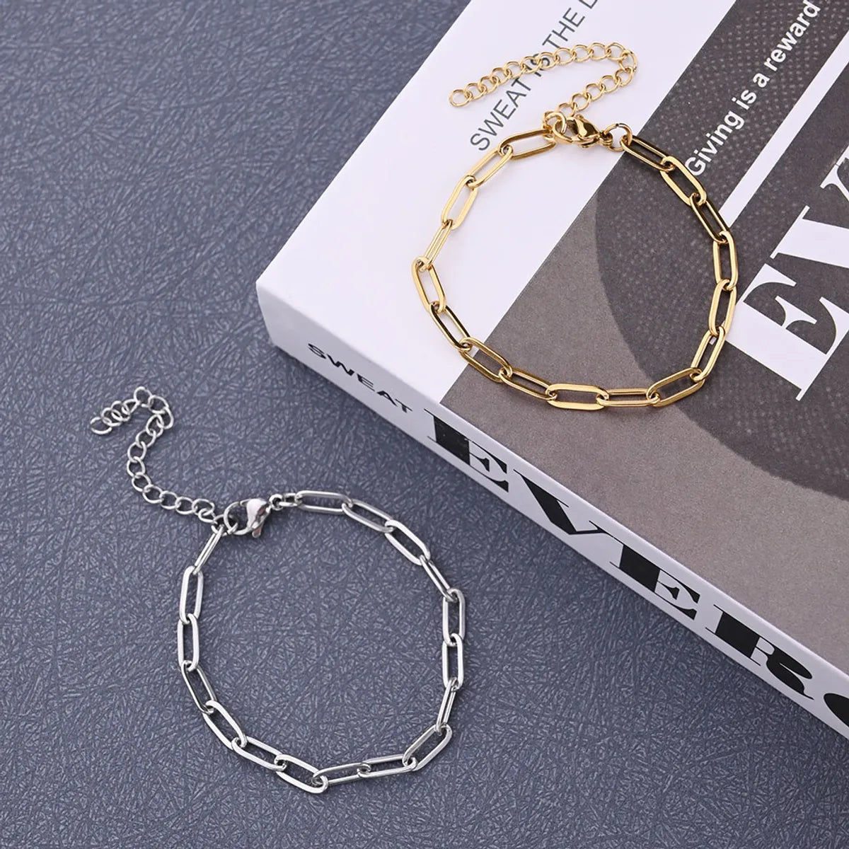 women's bracelets with fine jewelry -1 Piece 150+50mm 304 Stainless Steel Gold Plated Bracelets Jewelry Accessories