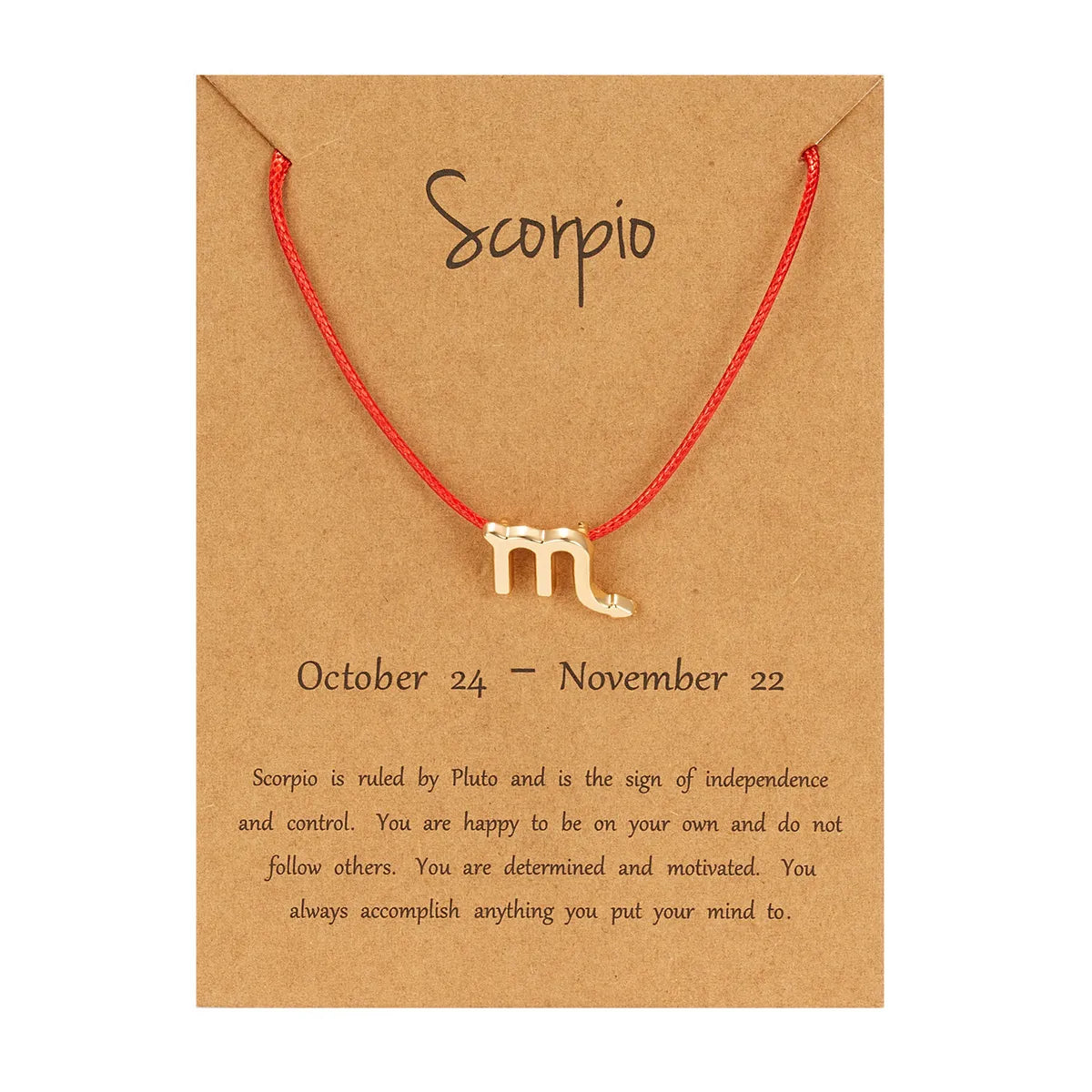 Red Rope-Scorpio