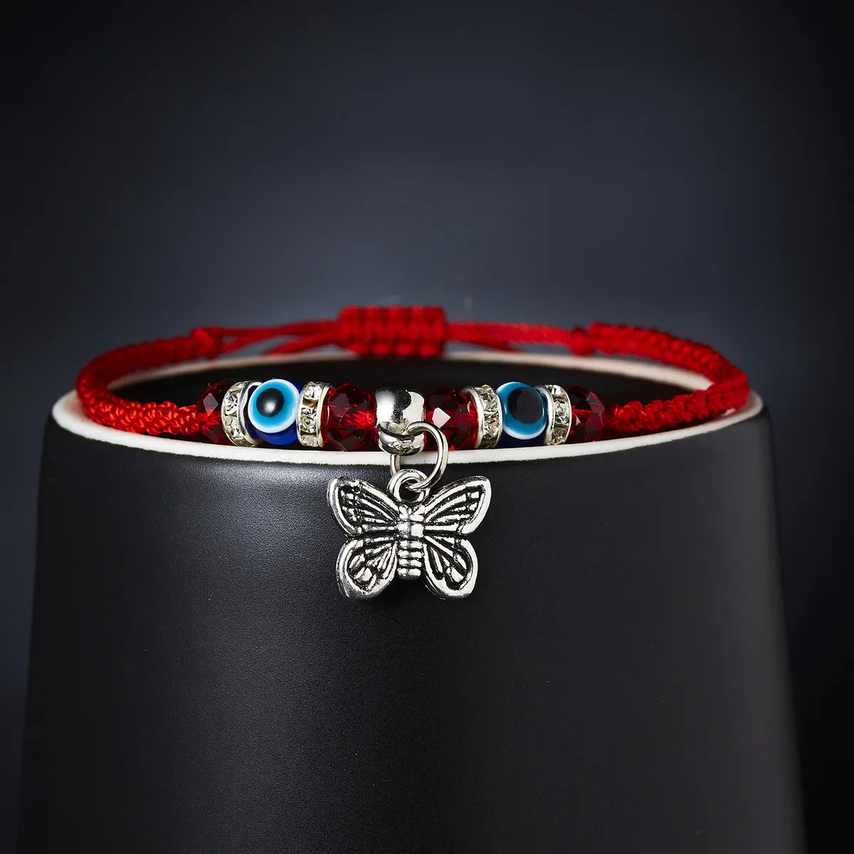 Butterfly + Double Eye Bracelet