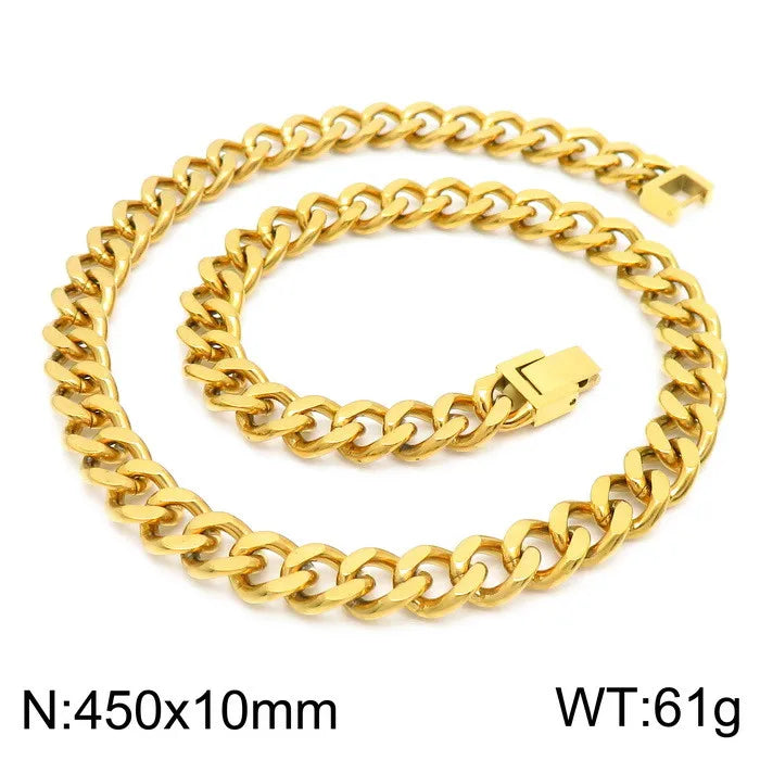 Gold Necklace 45cm