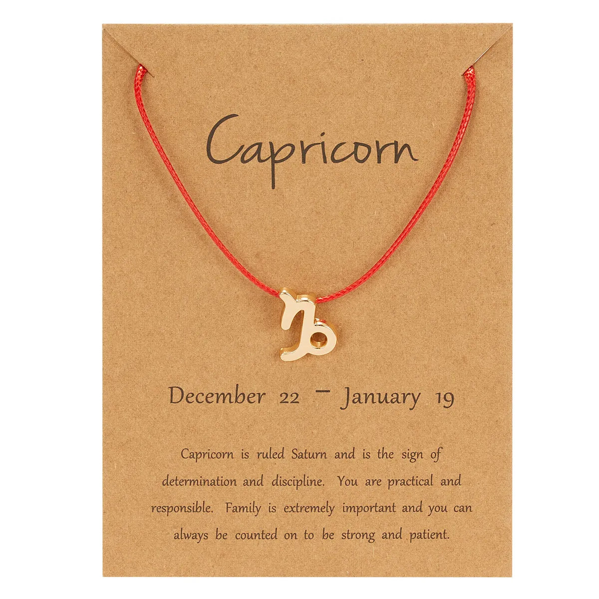 Red Rope-Capricorn