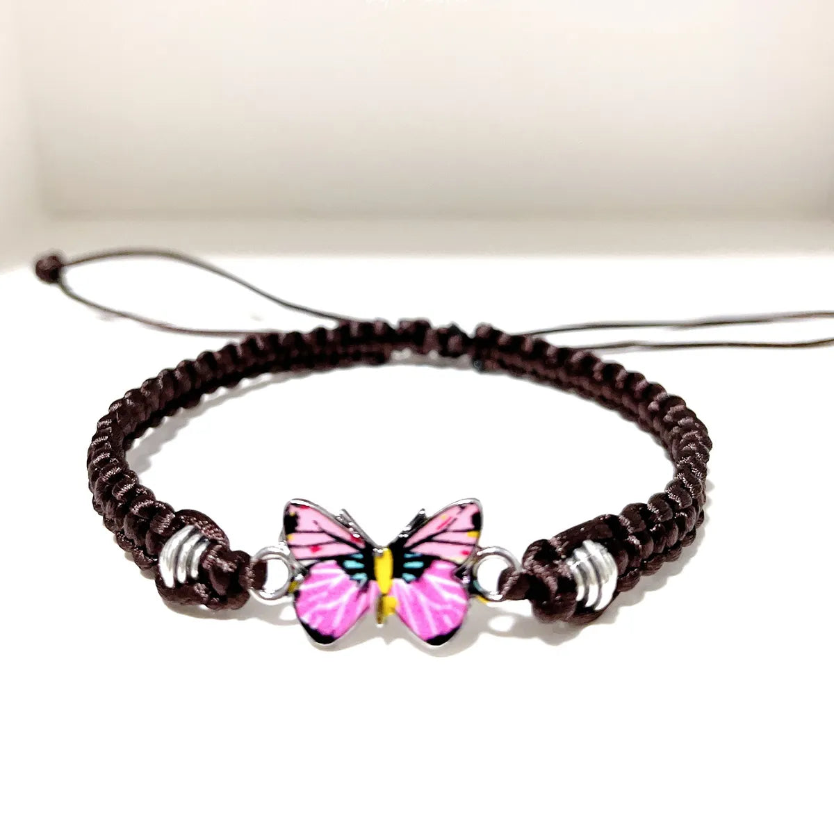 women's bracelets with open cuff -Simple Style Butterfly Alloy Plating Couple Bracelets