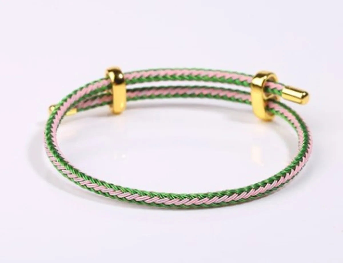 Steel Wire Carrying Strap [Green Pink] 3mm Thick