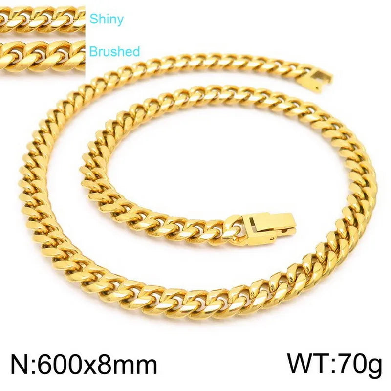 Gold Necklace 60cm