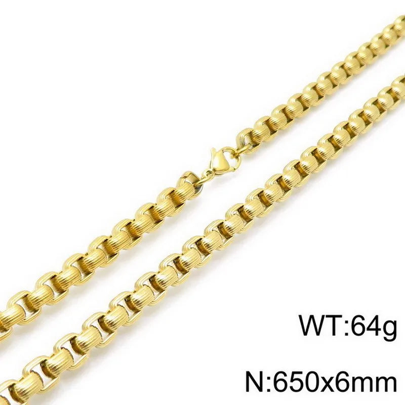 Gold Necklace 65cm