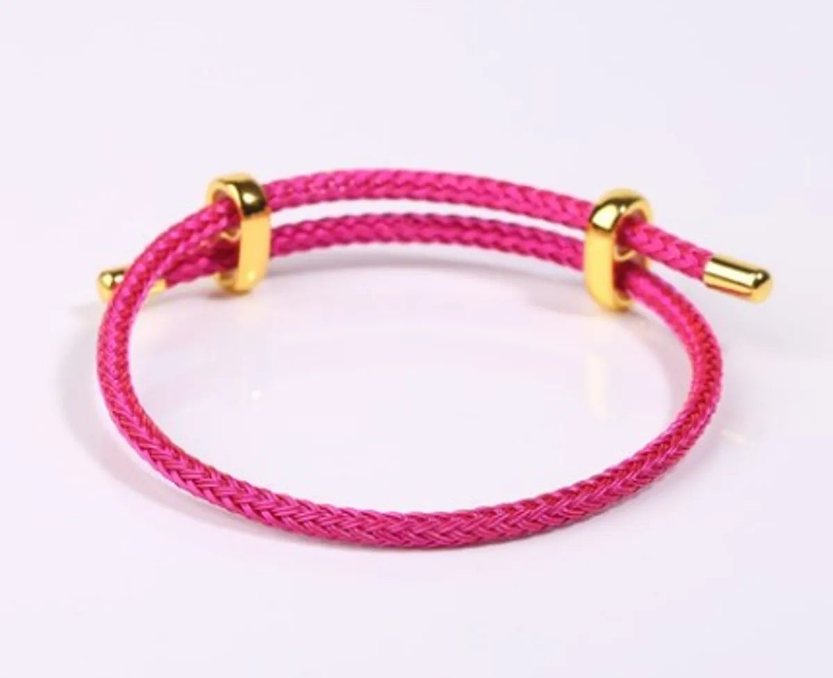 Steel Wire Carrying Strap [Rose Red] 3mm Thick