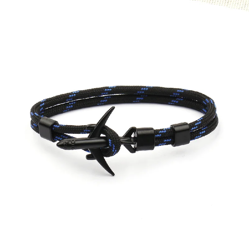 Camo Black Black Aircraft Bracelet B12-0203