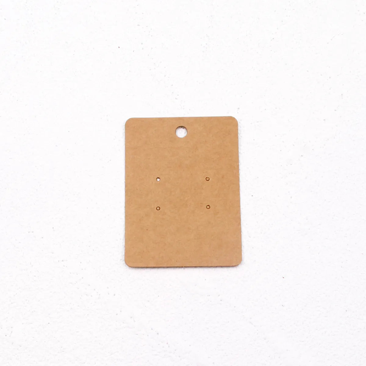 k015 earring card 5.8*7.8cm "brown]