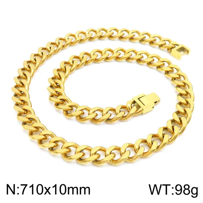 Gold Necklace 71cm